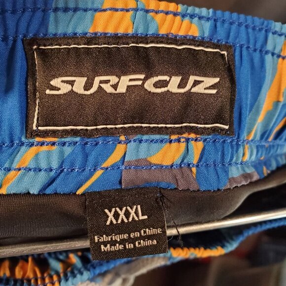 NWOT Surfcuz 2 in 1 Stretch Gym Shorts Blix Mens Size XXXL - Picture 4 of 10